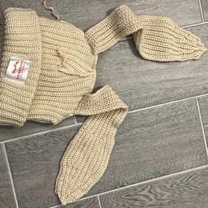 Charles Jeffery Loverboy Beanie -Off White